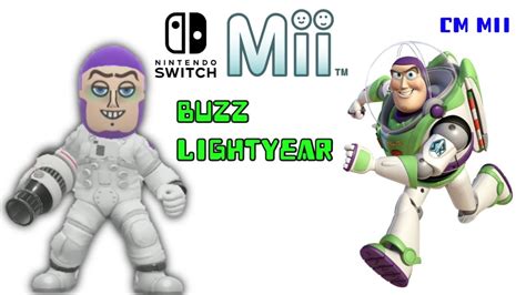 Creador Mii Como Crear A Buzz Lightyear Youtube