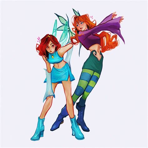 Bloom And Will Vandom Winx Club And 1 More Drawn By Cyarin Danbooru