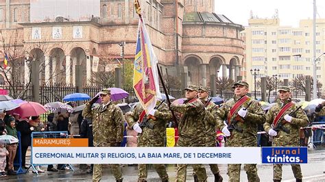 Ceremonial Militar I Religios La Baia Mare De Decembrie Youtube