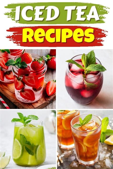 25 Refreshing Iced Tea Recipes for Summer - Insanely Good