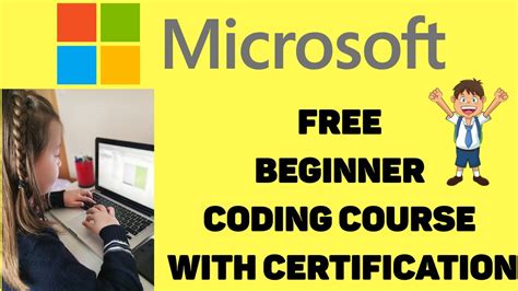 Microsoft Free Coding Course For Beginners Learn Coding For Free With