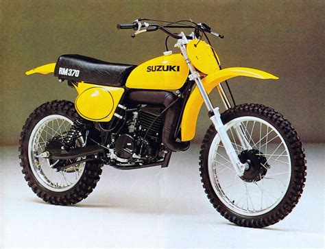 1977 Suzuki RM370 Suzuki Dirt Bikes Motorcross Bike Motocross Bikes