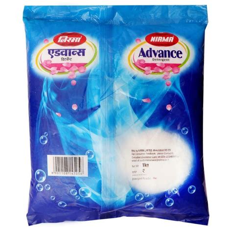 Nirma Advance Detergent Powder Kg Zenomart