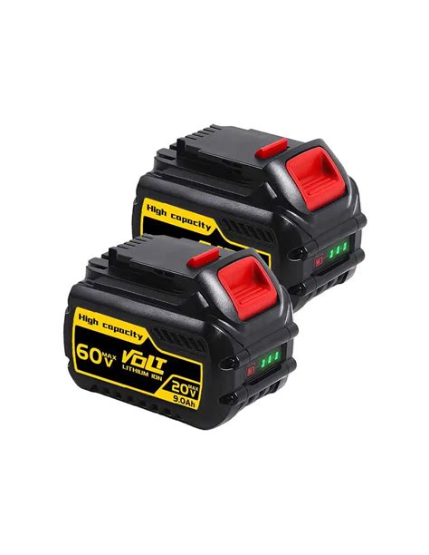 For DeWalt 20V 60V 9 0Ah DCB609 Flexvolt Lithium Ion Battery