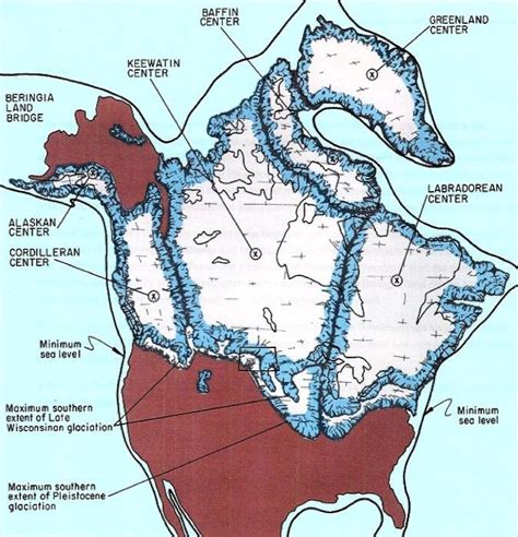 Glaciers North America Glacial Map America Images North America