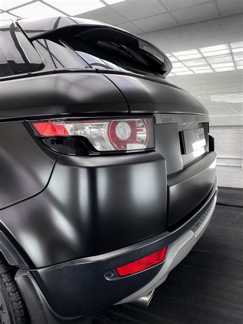 Range Rover Evoque Satin Black Personal Wrapping Project