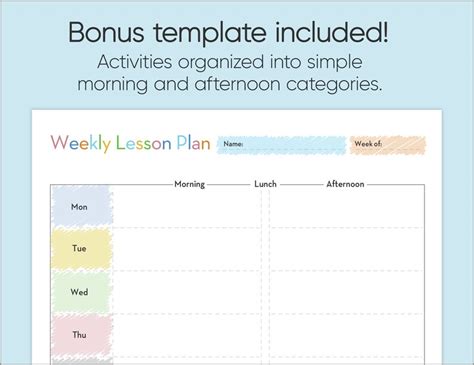 Editable Daily And Weekly Lesson Plan Templates Lesson Planner Printable Homeschool Teacher