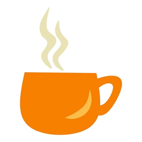 Premium Vector Hot Tea Or Coffee Mug With Steam