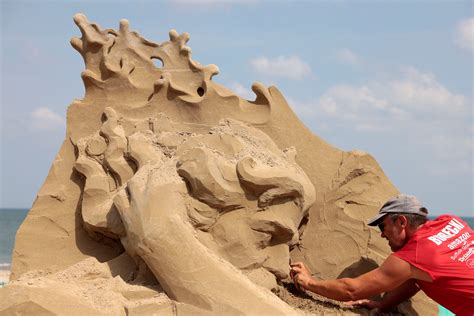 Beach Sand Sculptures