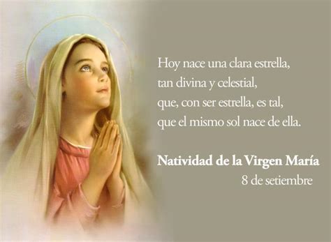 Rosanadesiempre Fiesta De La Natividad De La Virgen María