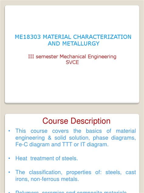 Unit-1 Alloys and Phase Diagrams | PDF | Cast Iron | Materials Science