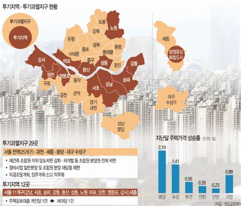 소나기 피했던 분당·수성 투기과열지구 추가 지정 국민일보