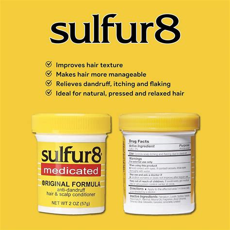 Sulfur 8 Medicated Original Formula Anti Dandruff India Ubuy