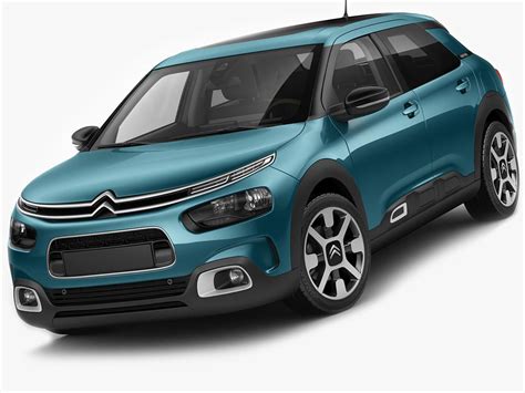 3d Model Citroen C4 Cactus Turbosquid 1231690