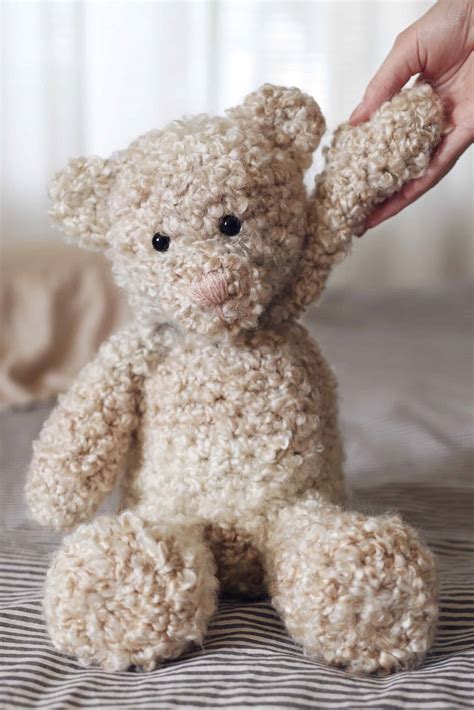 Classic Teddy Bear Crochet Pattern Amigurumi Bear Darling Jadore