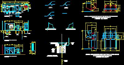 Subestacion Electrica En Autocad Librer A Cad