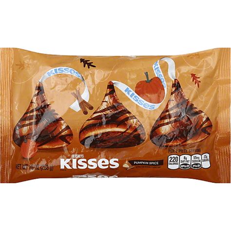 Hersheys Kisses Candy Pumpkin Spice Packaged Candy Edwards Food Giant