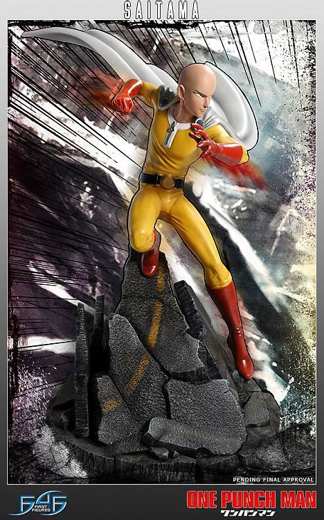 One Punch Man Statue Saitama 61 Cm