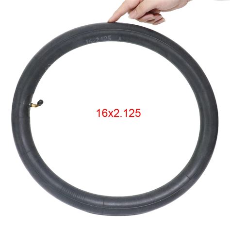 Inner Tube 16 X 2 125 With A Bent Angle Valve Stem Or Straight Valve