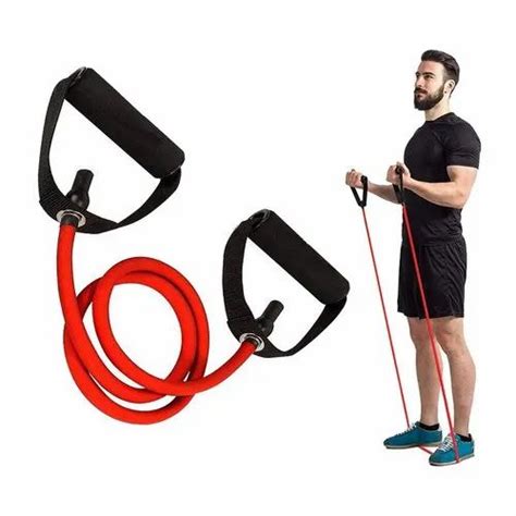 Single Toning Resistance Tube Heavy Quality Rubber Exercise Band For