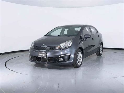 Kia Rio Sedan LX Usado 2017 Color Negro Precio 210 999