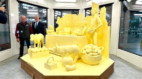 The butter you’ve all been waiting for: 2024 Farm Show sculpture ...