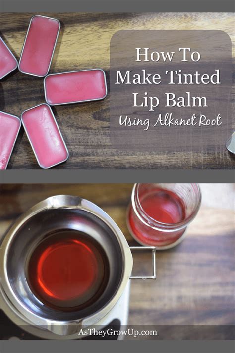 How To Make Tinted Lip Balm Naturally Recipe Tinted Lip Balm Lip