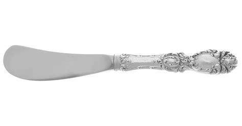 Lucerne Sterling No Monograms Butter Spreader Hollow Hdl