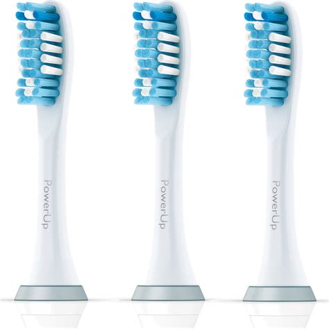 Philips Sonicare PowerUp replacement toothbrush heads, HX3023/64, 3-pk ...