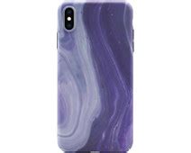 Bluebuilt Grey Marble Hard Case Apple Iphone Xs Max Back Cover