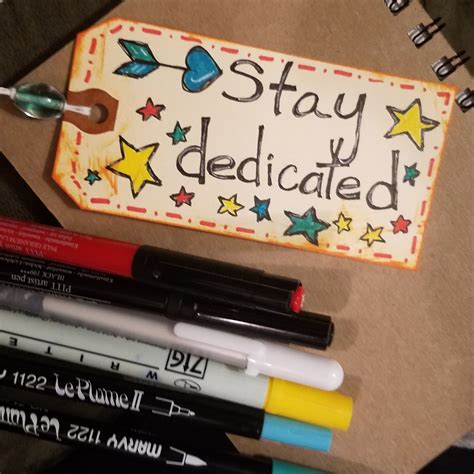 Stay Dedicated Somewhither Arts