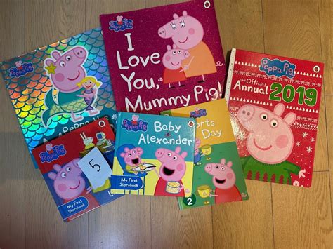 Peppa Pig Story Books Collection 興趣及遊戲 書本 And 文具 小說 And 故事書 Carousell