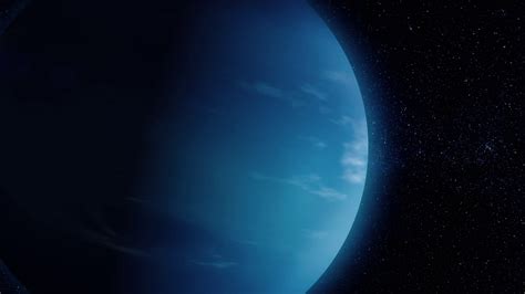 Solar System Neptune Is Eighth Farthest Stock Motion Graphics SBV