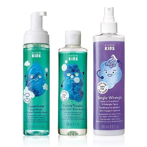 The most epic bath time bundle!Valued at $36, the set includes:• Avon ...