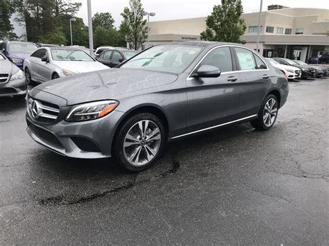 2020 Selenite Grey Metallic Mercedes Benz C Class Sedans