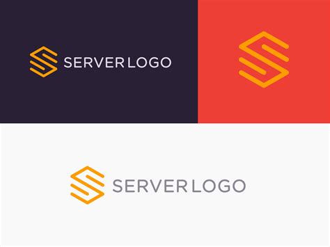 Server Logo Design for Server Host, Data Storage Rent Business Vector Logo, business logo design ...