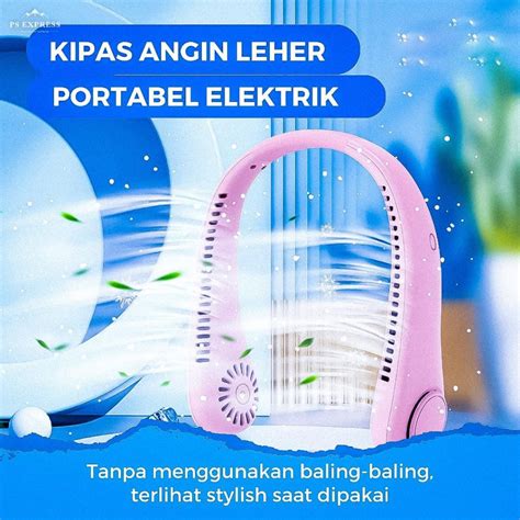 Jual Neck Fan Kipas Angin Leher Goojodoq Neck Fan Kipas Angin Gantung