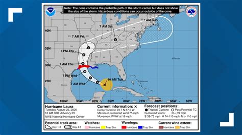 New Cone Of Uncertainty For 2024 Hurricane Season