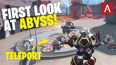 War Robots First Look At ABYSS Next Map WR Test Server Gameplay