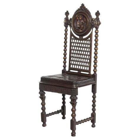 Set of Six Italian Renaissance Revival Chairs For Sale at 1stDibs