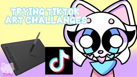 Trying Tiktok Art Challanges - YouTube