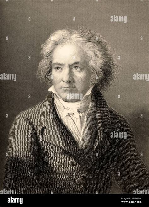 Ludwig Van Beethoven 1770 1827 German Composer Stock Photo Alamy