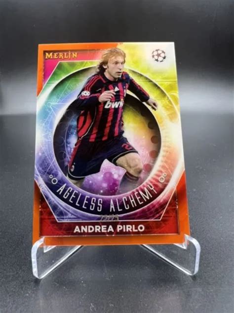 2022 23 TOPPS MERLIN UEFA ANDREA PIRLO Ageless Alchemy AA 17 Insert 22