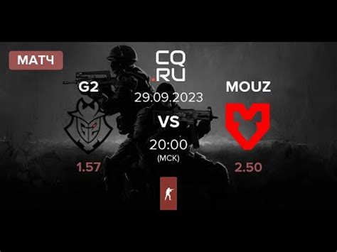 G Vs Mouz Esl Pro League Season Youtube