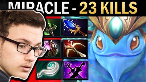 Puck Dota Gameplay Miracle With 23 Kills And Octarine YouTube