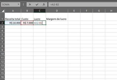 Como Calcular Margem De Lucro Smart Planilhas