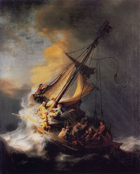 MyStudios- Rijn van Rembrandt, Christ in the Storm on the Sea of Galilee