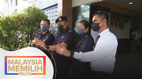 PRU15 Proses Undi Awal Di Balai Polis Pasir Puteh YouTube