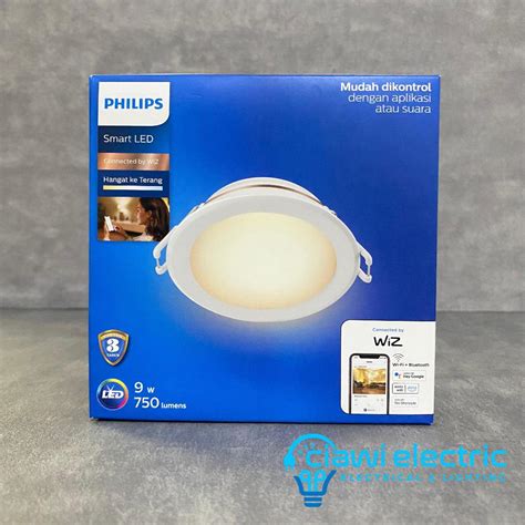 Jual Lampu Downlight LED Philips WIFI Smart BLE TW 9w 9 Watt Tunable