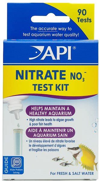 API Nitrate NO3 Freshwater Saltwater Aquarium Test Kit 90 Count